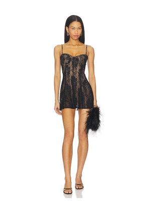 Norma Kamali Underwire Pickleball Dress in Black. Size L. Also in M, S, XS.