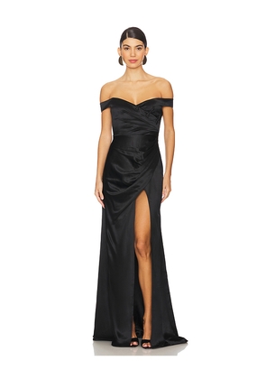 SAU LEE Paulina Gown in Black. Size 0. Also in 00, 2.