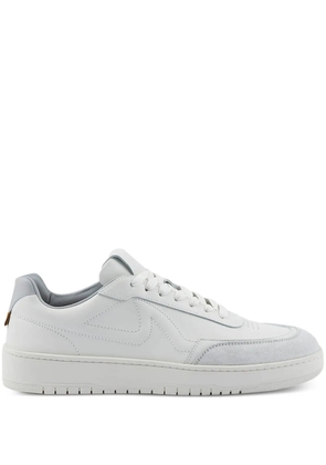 Paul & Shark Club Riviera leather sneakers - White