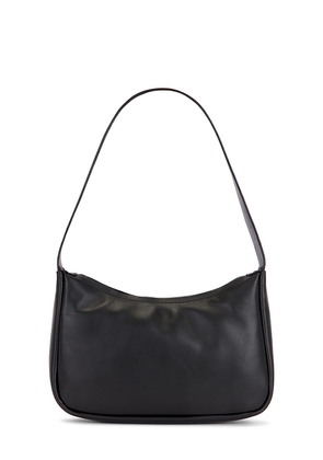 St. Agni 90s Petit Shoulder Bag in Black.