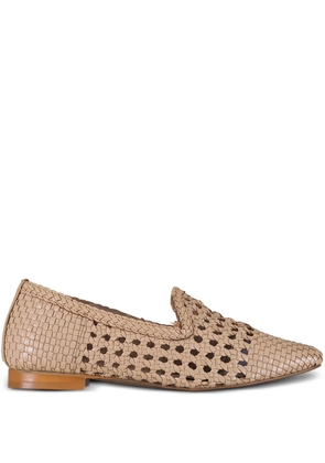 Ron White Carmen woven loafers - Neutrals