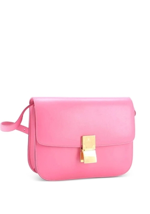 Celine Pre-Owned Classic Box Bag Smooth Leather Medium crossbody bag - Pink