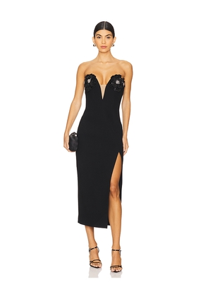 Rachel Gilbert Bowie Dress in Black. Size 0. Also in 3.