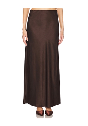 Sanctuary Everyday Maxi Skirt in Chocolate. Size S. Also in XS.