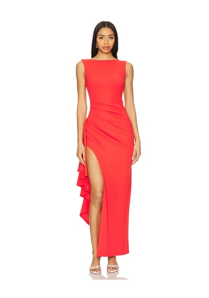 superdown Sloan Maxi Dress in Red. Size M. Also in S, XS.