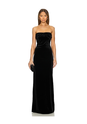 SEROYA Noela Gown in Black. Size M. Also in L.