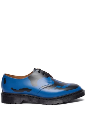 Dr. Martens 1461 skull-print dery shoes - Blue