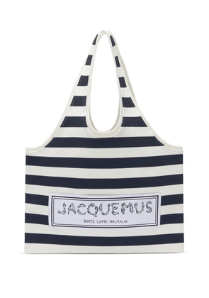 Jacquemus Le Tote logo-print bag - Blue