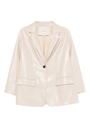 Jucca single-button blazer - Neutrals