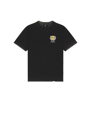 REPRESENT Crest Tee in Black. Size M. Also in XL/1X.