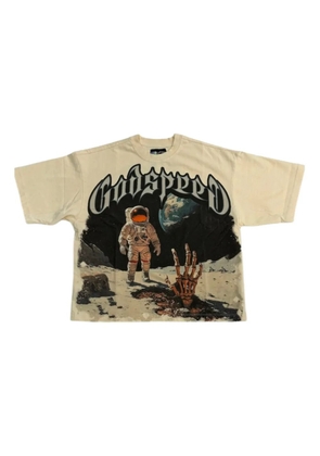 GODSPEED First Contact graphic T-shirt - Neutrals