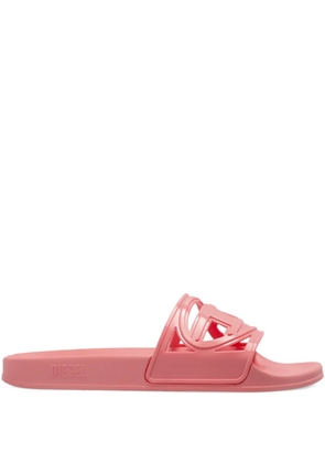 Diesel logo-detail slide - Pink