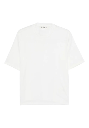 Róhe crew-neck T-shirt - White