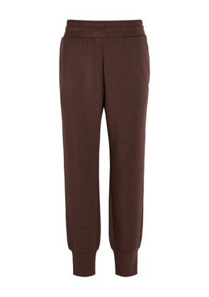 Varley elasticated-waistband track pants - Brown