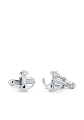 Mateo Anchor cufflinks - Silver