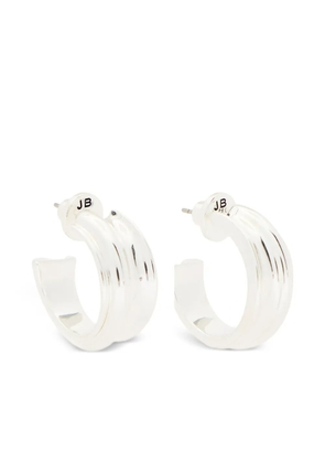 Jenny Bird Lennon hoops - Silver
