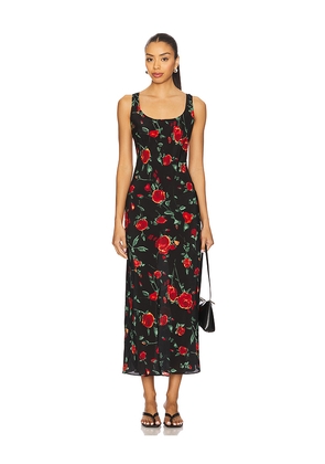 RIXO Bondi Dress in Black. Size S. Also in XS, XXS.