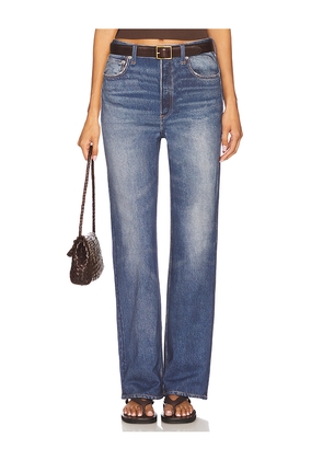 Rag & Bone Miramar Shea High Rise Relaxed Straight in Blue. Size 25. Also in 26, 27.