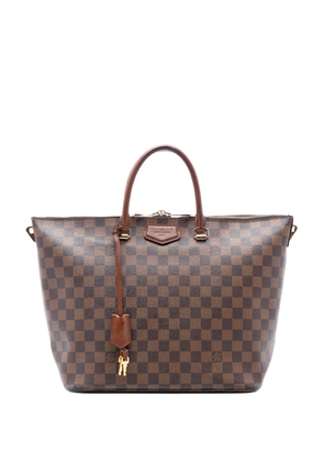 Louis Vuitton Pre-Owned 2014 Damier Ebene Belmont MM satchel - Brown