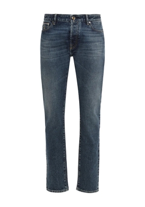 Moorer Pavel-DC104 five-pocket jeans - Blue