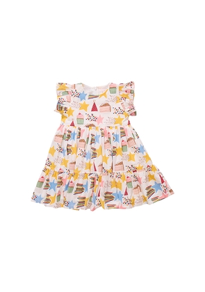 Pink Chicken Jennifer Dress in Cream,Pink. Size 3. Also in 4, 6.