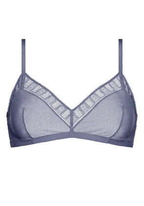 ERES Mémoire lace triangle bra - Blue