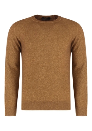 Moorer Frankie-B12 crew-neck sweater - Brown