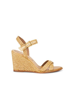 RAYE Silvi Wedge in Neutral. Size 10.5. Also in 5, 5.5, 6.5.