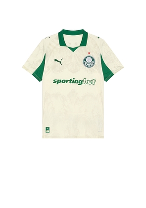 Puma Select x Kidsuper Jersey Replica in Cream,Green. Size L. Also in S.