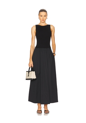 St. Agni Bateau Cut Out Dress in Black. Size L. Also in XS.