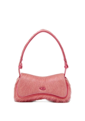 Diesel Play leather clutch - Pink