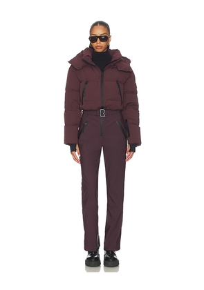 Rudsak Dinara Ski Suit in Burgundy. Size M. Also in S, XS.
