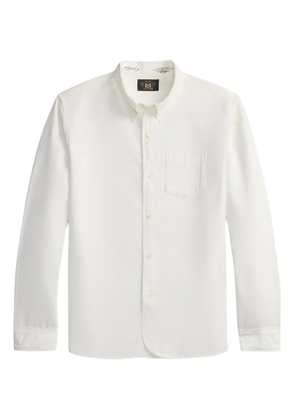 Ralph Lauren RRL long-sleeve patch-pocket shirt - Neutrals