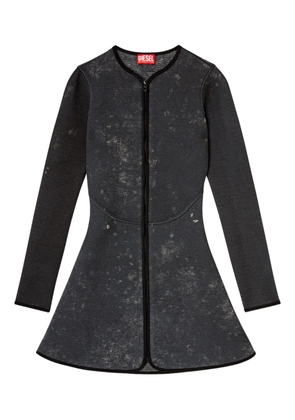 Diesel D-Eopre A-line-skirt mini dress - Grey