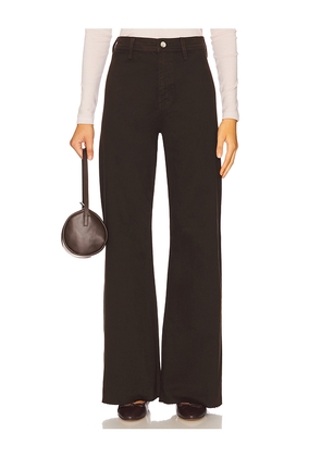 PISTOLA Penny High Rise Wide Leg Crop Jeans in Chocolate. Size 27. Also in 29, 33.