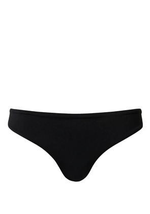 TWINSET Charmeuse thong briefs - Black