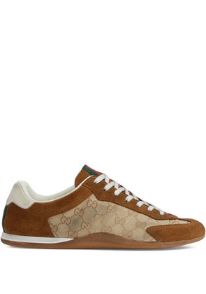 Gucci Shift GG Web-detail sneakers - Neutrals