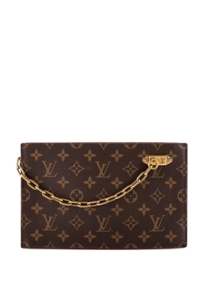 Louis Vuitton Pre-Owned Legacy Chain Monogram Canvas clutch bag - Brown