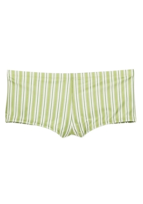 Faithfull the Brand Olina striped bikini bottom - Green