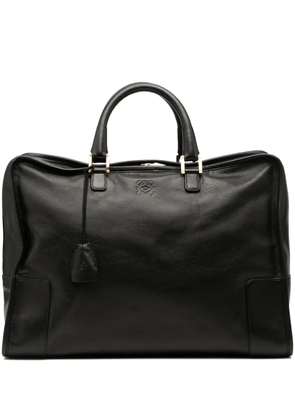 Loewe Pre-Owned 2003 Leather Amazona 40 handbag - Black