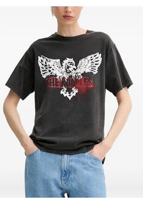 The Kooples eagle-print T-shirt - Grey