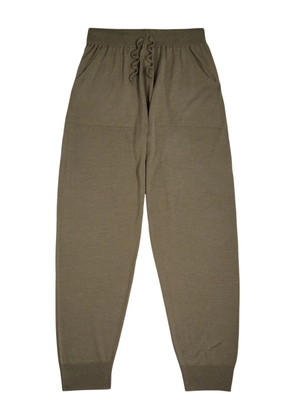 John Smedley Henning track pants - Green