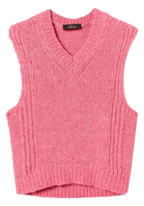 TWINSET Seamless sleeveless jumper - Pink