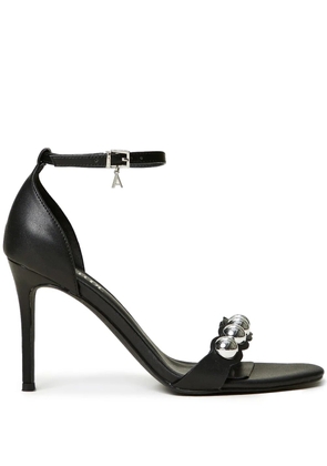 TWINSET 100mm stud-embellished sandals - Black