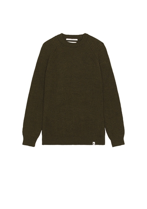 PEREGRINE Ford Crew Sweater in Dark Green. Size M. Also in S.