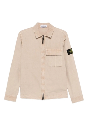 Stone Island pocket zip overshirt - Neutrals