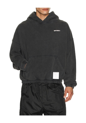 Satisfy Softcell Hoodie in Black. Size L. Also in S, XL/1X.