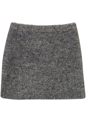 TWINSET bouclé mini skirt - Grey