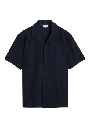 Sunspel short-sleeved jersey shirt - Blue