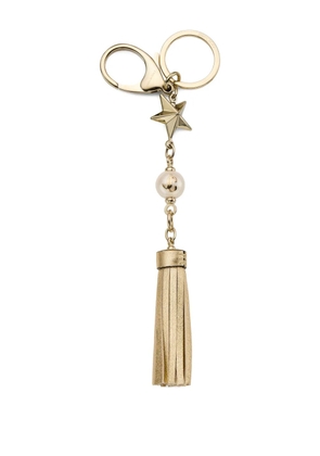 Jimmy Choo star-tassel keyring - Gold